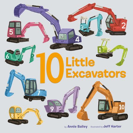 10 Little Excavators - The Mini Branch