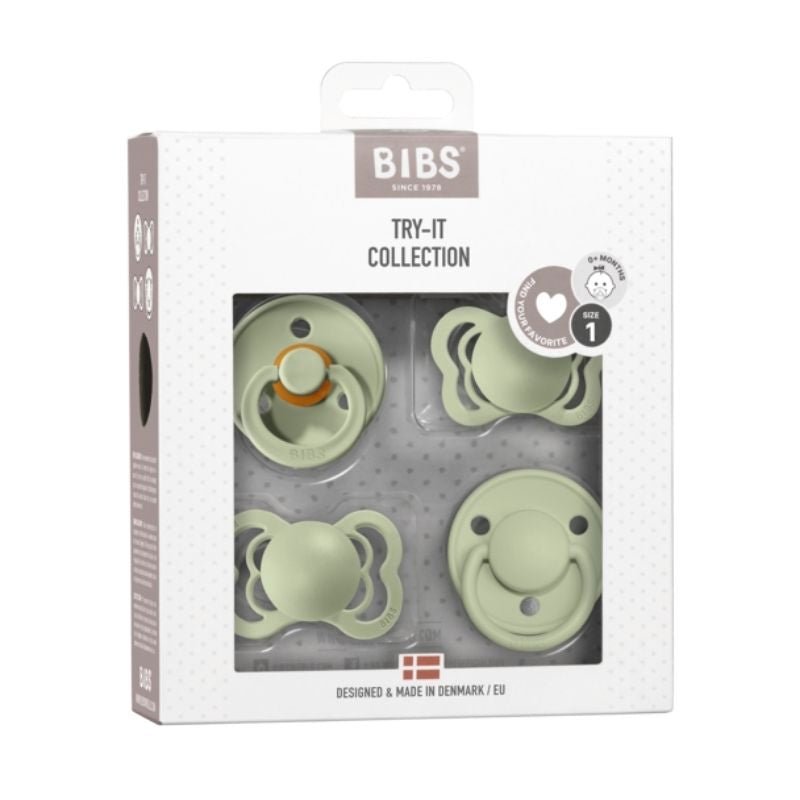 BIBS Try-It Collection - Sage - The Mini Branch