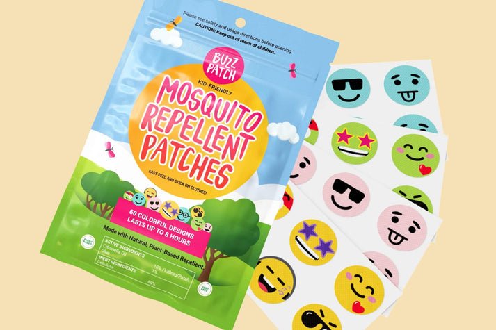 Buzz Patch - Mosquito Repellent Stickers - The Mini Branch