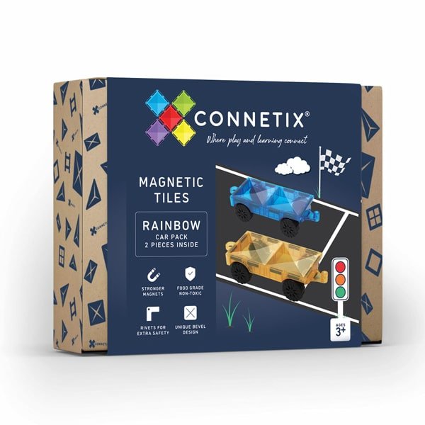 Connetix 2 Piece Car Pack - The Mini Branch