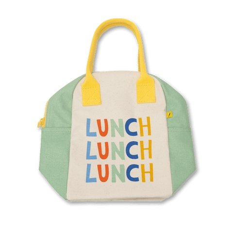 Fluf Zipper Lunch Bag - Triple Lunch - The Mini Branch