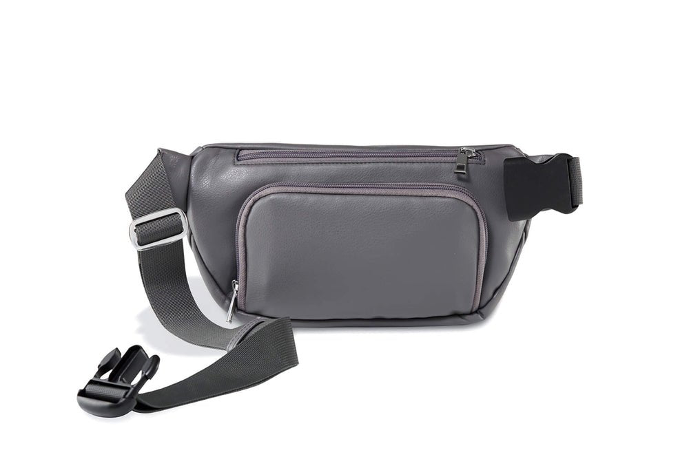 Kibou Diaper Belt Bag - Charcoal Gray - The Mini Branch