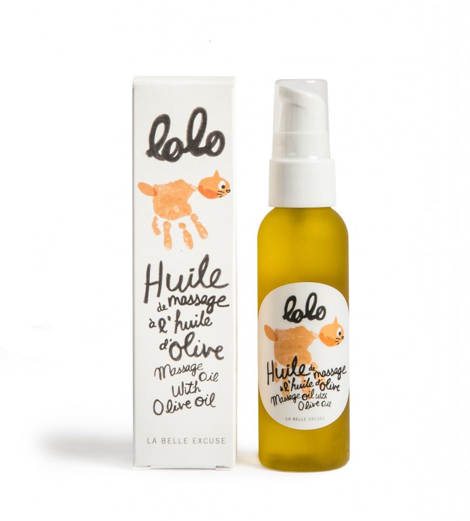 Lolo Massage Oil with Olive Oil - 60ml - The Mini Branch