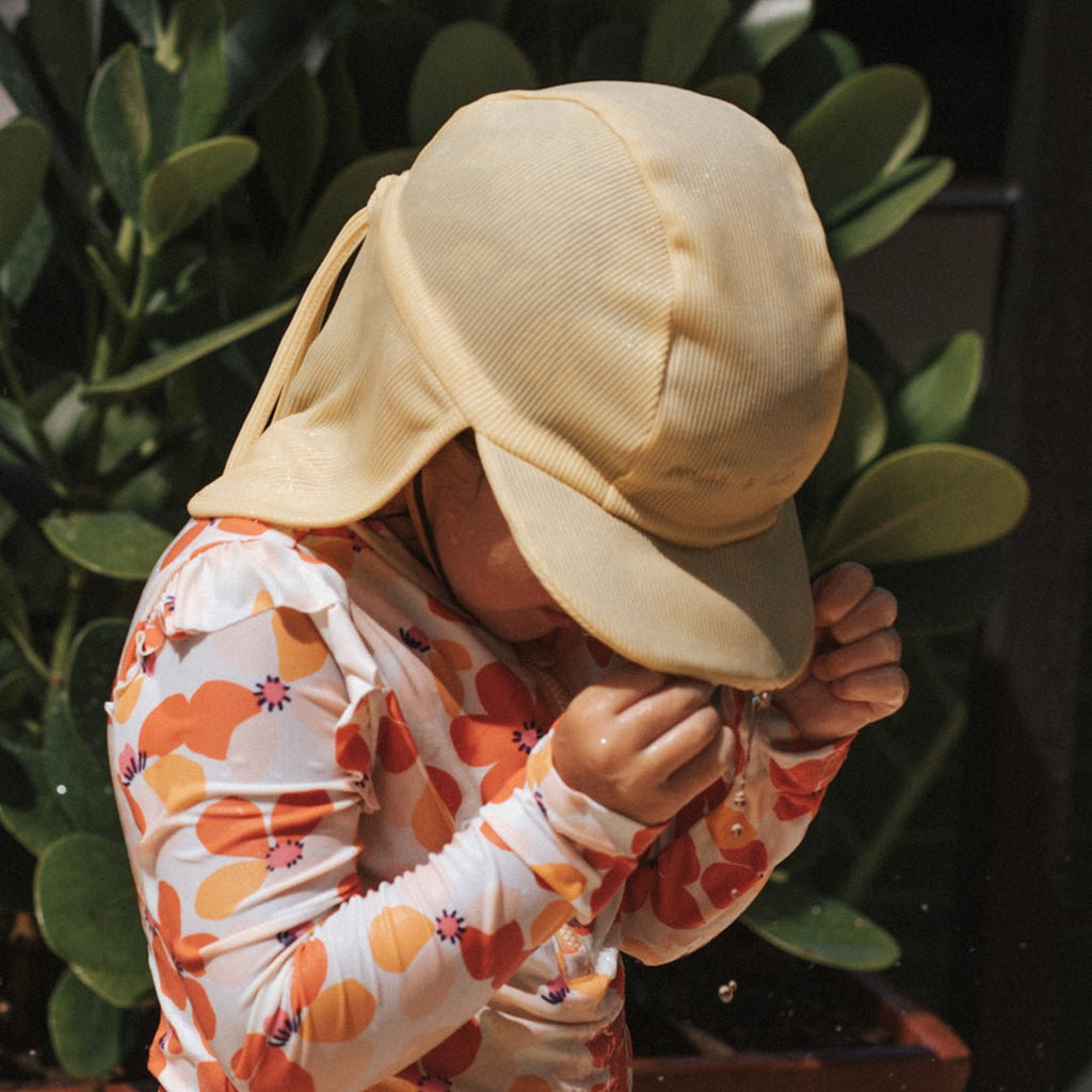 Mase & Hats Evolutive Sun Cap for Kids - Honey - The Mini Branch