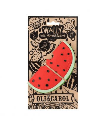 Oli & Carol Chewy-to-Go Teether - Wally the Watermelon - The Mini Branch
