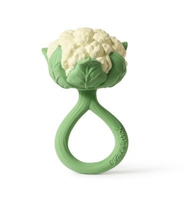 Oli & Carol Rattle Toys - Cauliflower Rattle - The Mini Branch