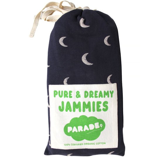 Parade Organics "My Jammies" Pajamas - Moons - The Mini Branch