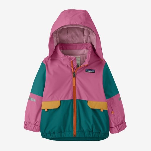 Patagonia Baby Snow Pile Jacket - Marble Pink - The Mini Branch