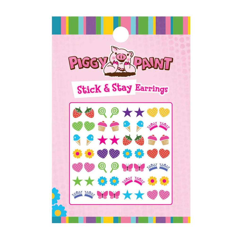 Piggy Paint Stick & Stay Earrings - The Mini Branch