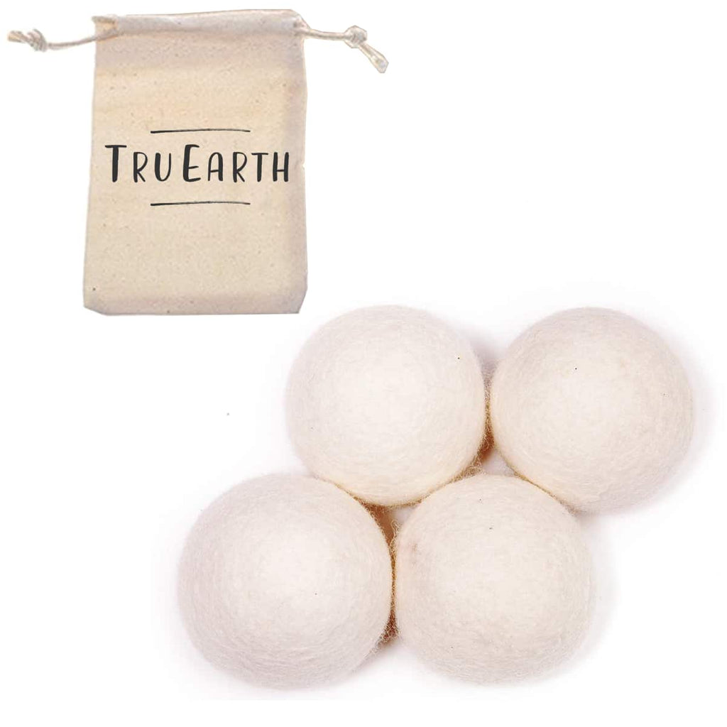 Tru Earth Wool Dryer Balls - 4 Balls per Box - The Mini Branch