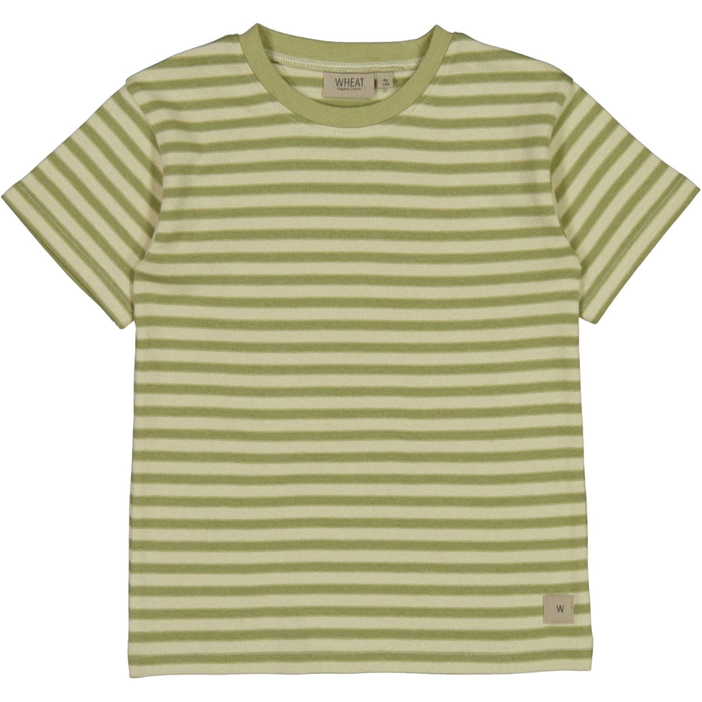 wheat t shirt fabian Green Stripe