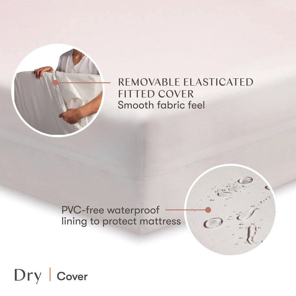 Babyletto Non - Toxic Pure Core Crib Mattress w/ Dry Waterproof Cover - Full - The Mini Branch