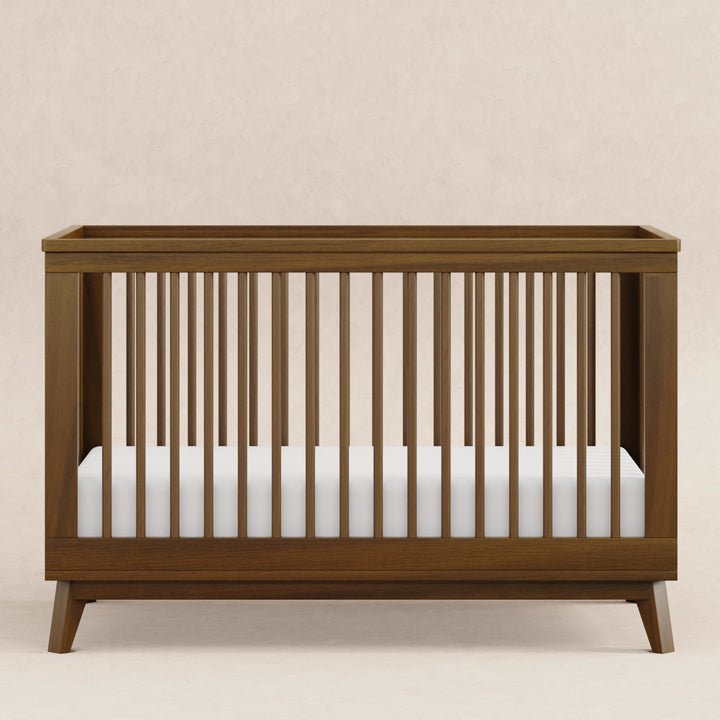 Babyletto Scoot 3 - in - 1 Convertible Crib - Natural Walnut - The Mini Branch