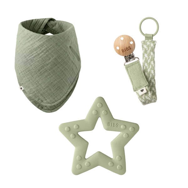 BIBS My First 6 Months Gift Set - Sage - The Mini Branch