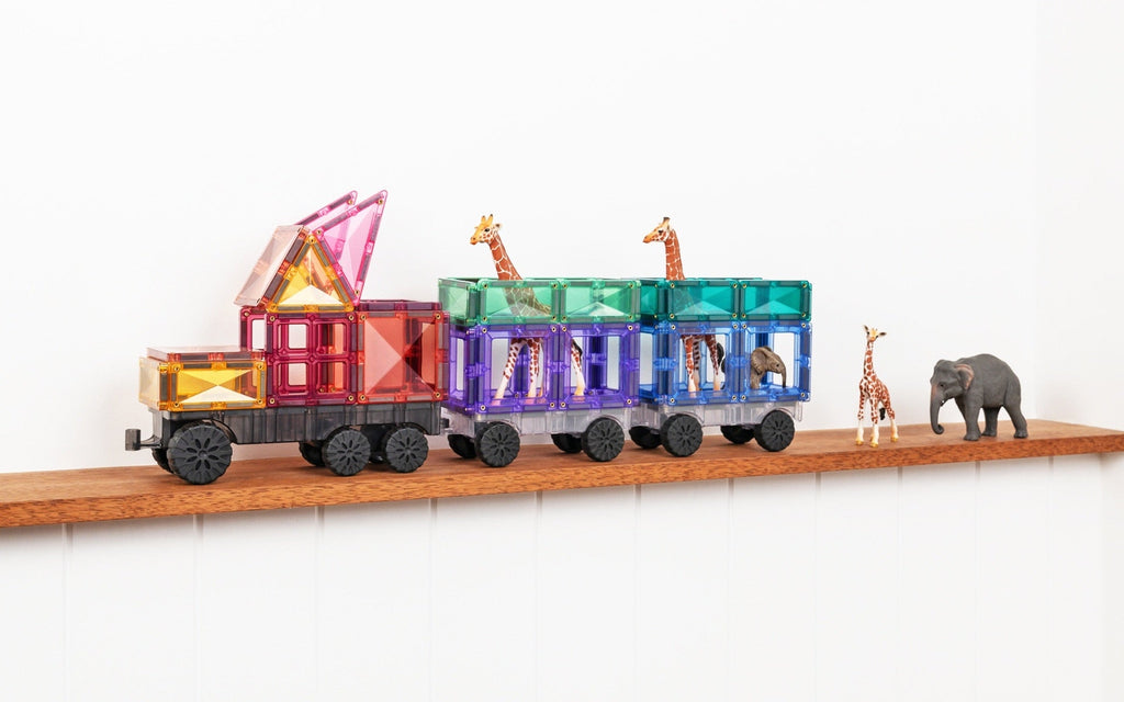 Connetix Pastel Transport Pack 50 piece - The Mini Branch