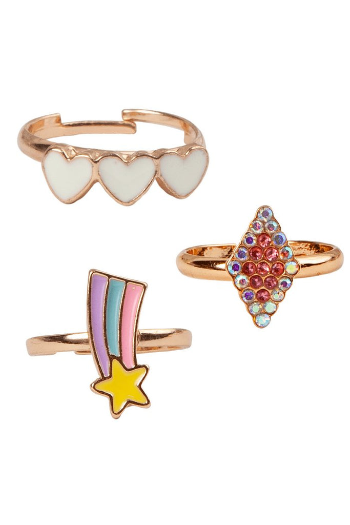 Great Pretenders Boutique Heart Star Rings - The Mini Branch