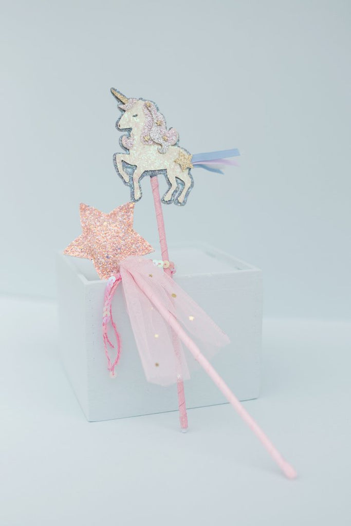 Great Pretenders Boutique Unicorn & Star Wands - The Mini Branch