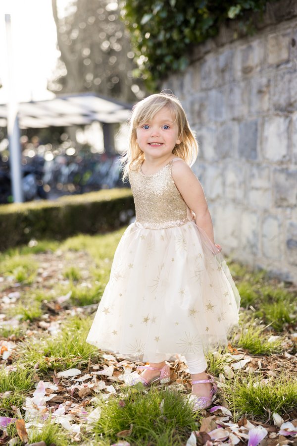 Great Pretenders Glam Party Gold Dress - 3 - 4T - The Mini Branch