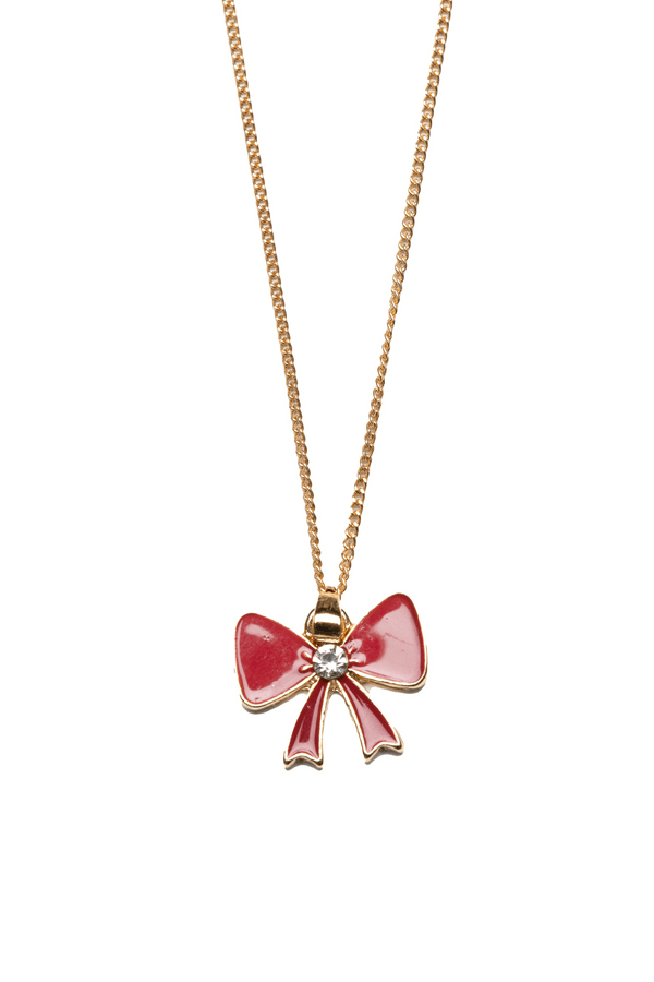 Great Pretenders Holiday Bow Necklace - The Mini Branch