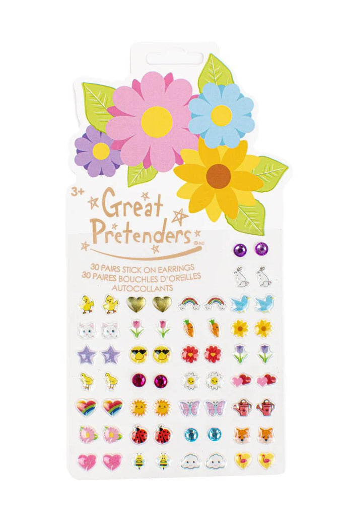 Great Pretenders Spring Flowers Sticker Earrings - The Mini Branch