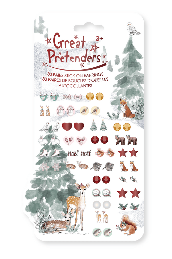 Great Pretenders Woodland Fawn Sticker Earrings - The Mini Branch