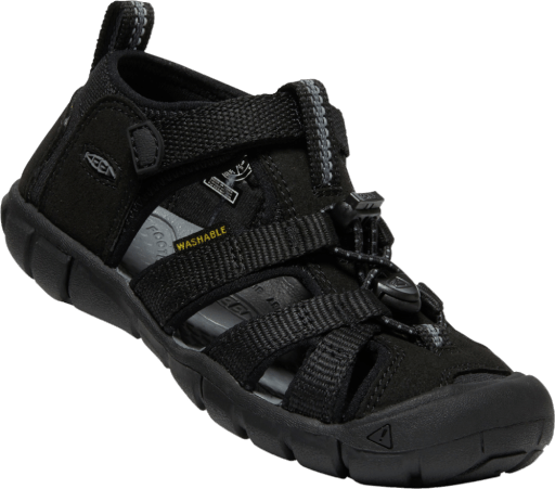 Keen Little Kids' Seacamp II Cnx - Black/Grey - The Mini Branch