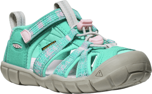 Keen Little Kids' Seacamp II Cnx - Bright Aqua/Giggle Pink - The Mini Branch