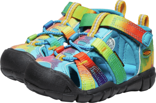 Keen Toddlers' Seacamp II Cnx - Vivid Blue/Original Tie Dye - The Mini Branch