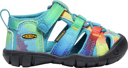 Keen Toddlers' Seacamp II Cnx - Vivid Blue/Original Tie Dye - The Mini Branch