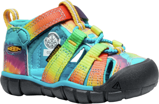 Keen Toddlers' Seacamp II Cnx - Vivid Blue/Original Tie Dye - The Mini Branch