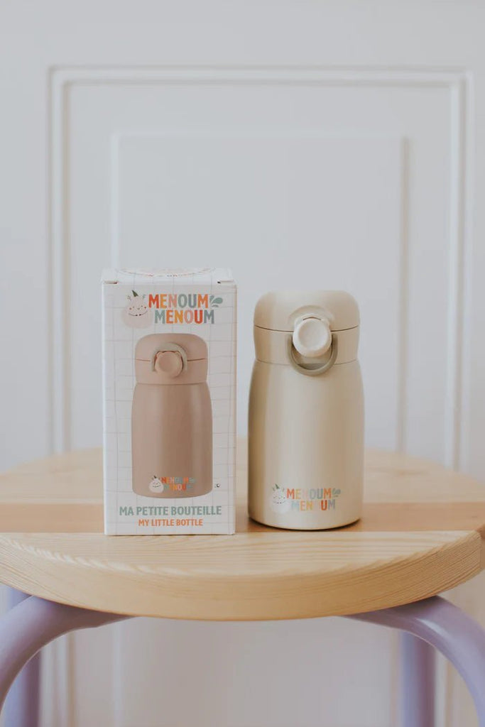 Menoum Menoum Bouteille thermos (Thermoses) - Beige - The Mini Branch