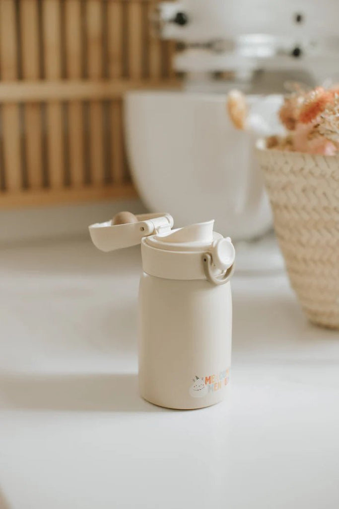 Menoum Menoum Bouteille thermos (Thermoses) - Beige - The Mini Branch