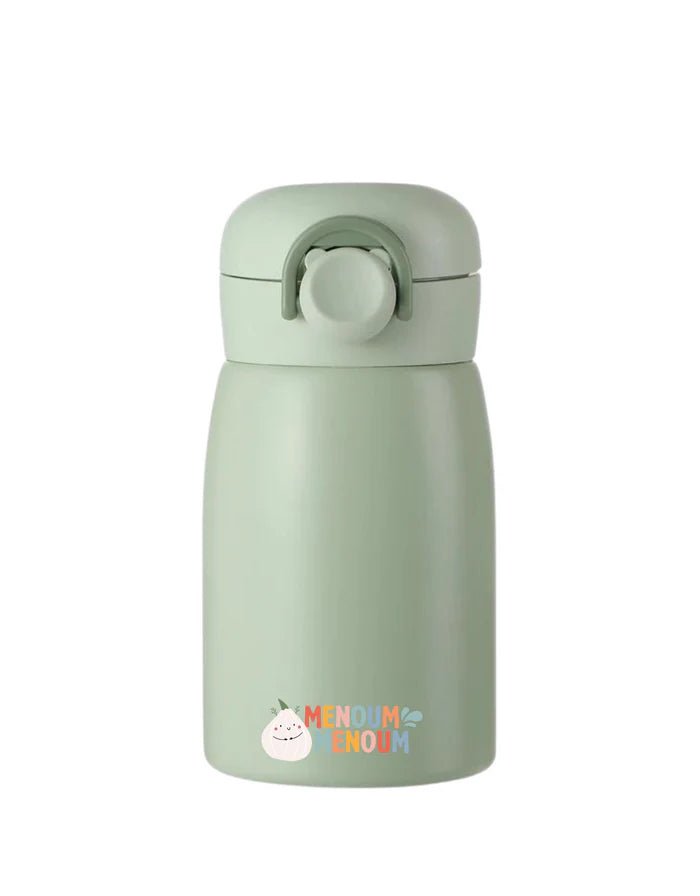 Menoum Menoum Bouteille thermos (Thermoses) - Sauge - The Mini Branch