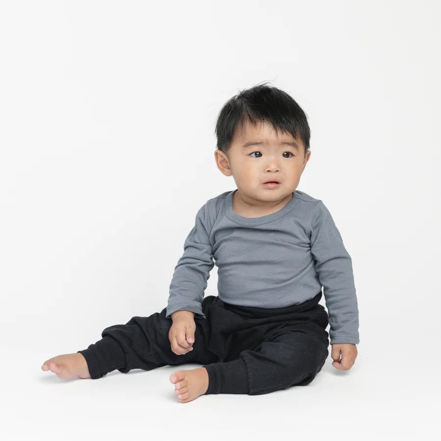 Mini Mioche Cloud Lounge Pants - Black - The Mini Branch