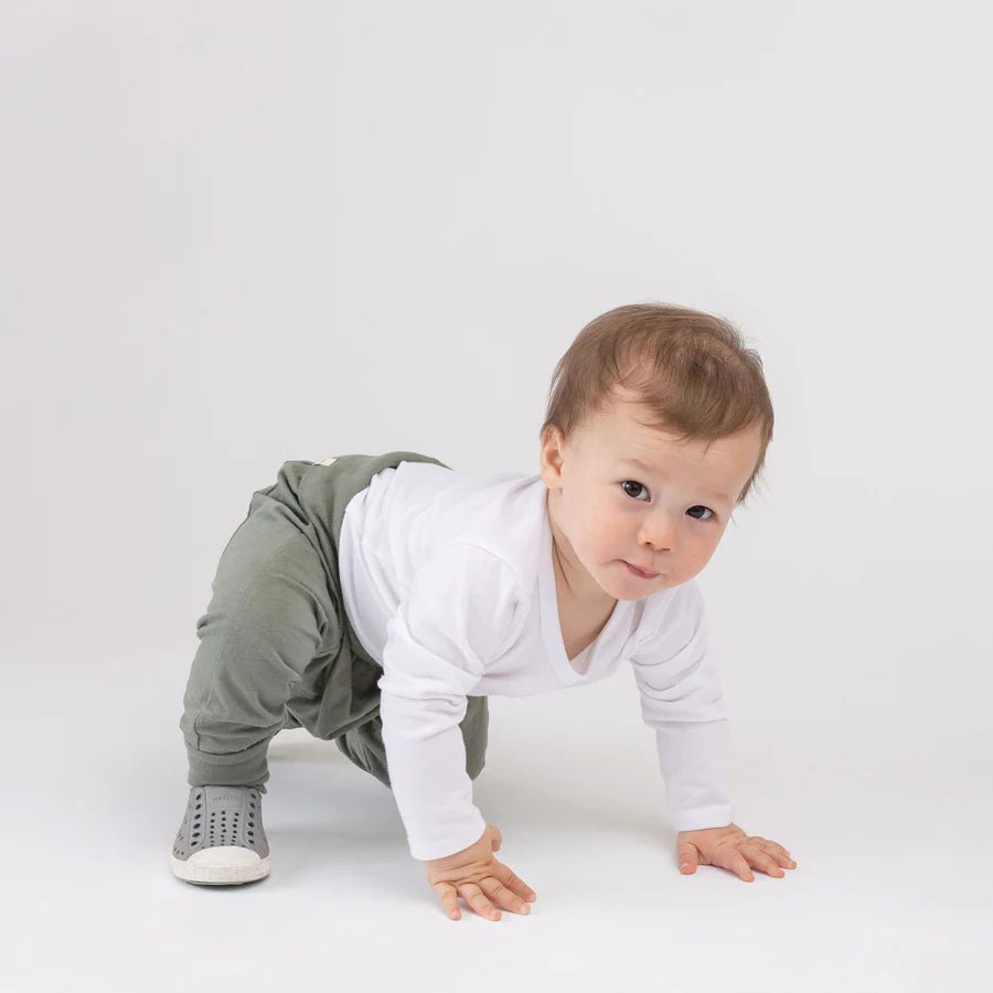 Mini Mioche Cloud Lounge Pants - Thyme - The Mini Branch