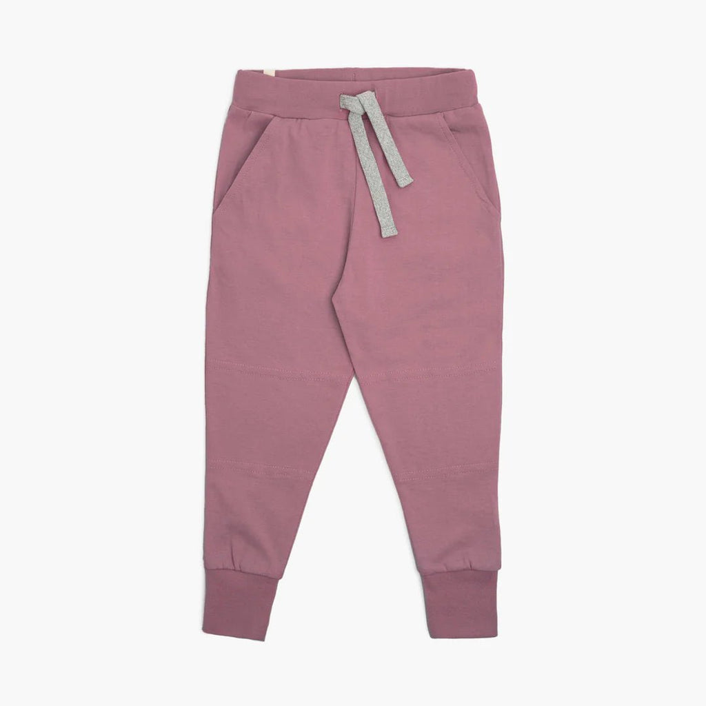 Mini Mioche Cloud Skinny Sweats - Boysenberry - The Mini Branch