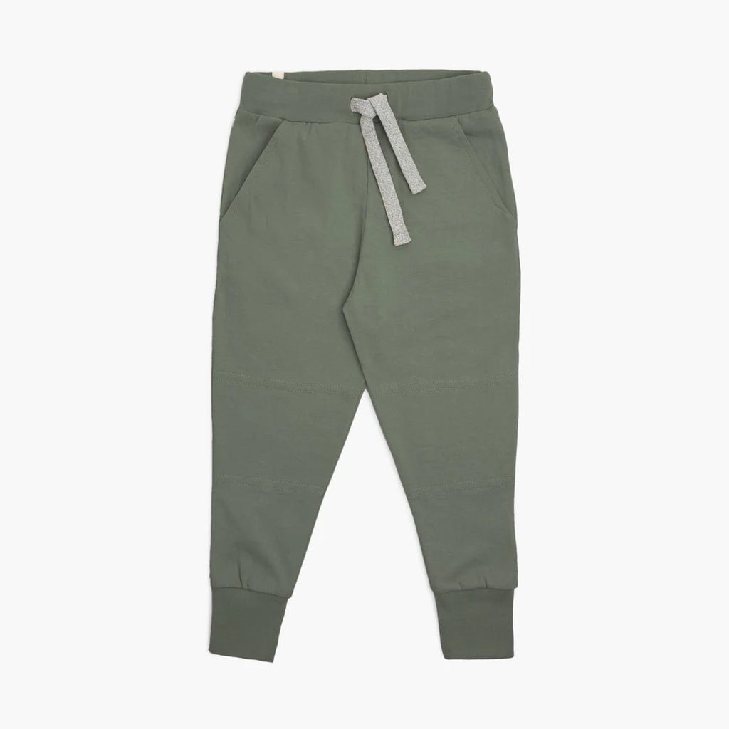 Mini Mioche Cloud Skinny Sweats - Thyme - The Mini Branch