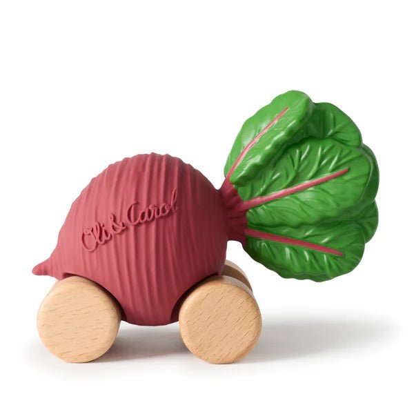 Oli & Carol Baby Car Toy - Betty The Beetroot - The Mini Branch