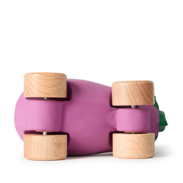 Oli & Carol Baby Car Toy - Emma The Eggplant - The Mini Branch