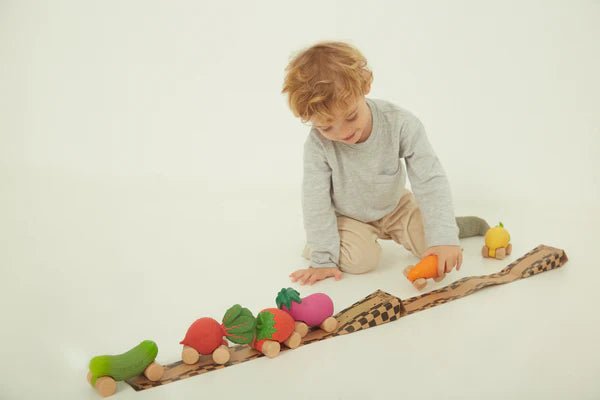 Oli & Carol Baby Car Toy - Pepino The Cucumber - The Mini Branch