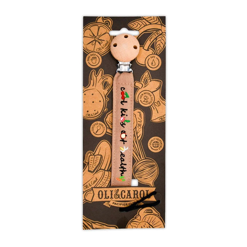 Oli & Carol Pacifier Clip - The Mini Branch