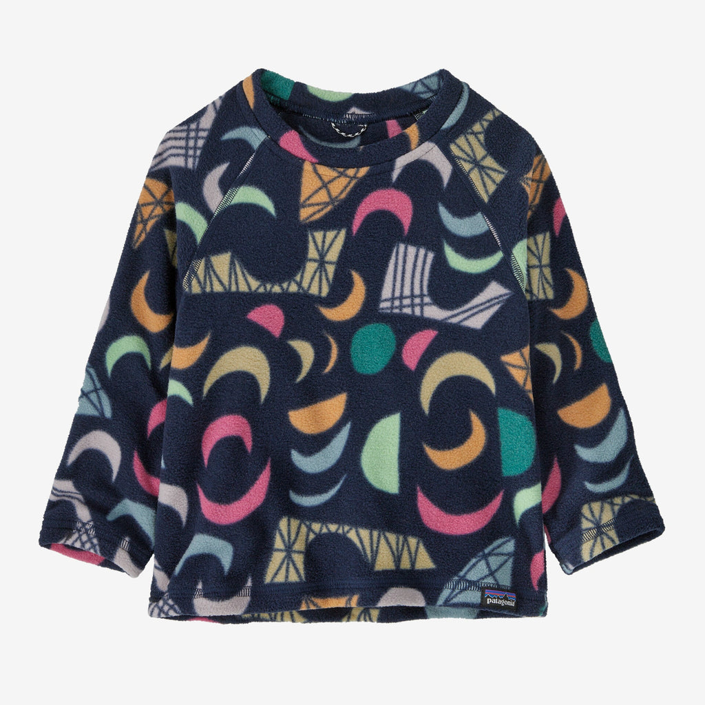 Patagonia Baby Micro D Crew - Mirage: New Navy - The Mini Branch