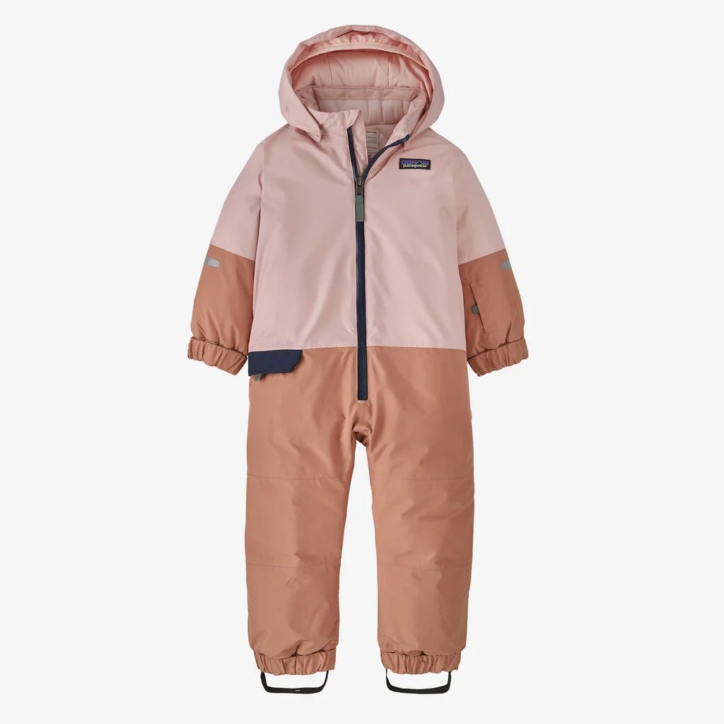 Patagonia Baby Snow Pile One - Piece - Mallow Pink - The Mini Branch