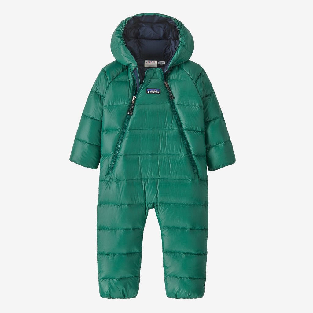 Patagonia Infant Hi - Loft Down Sweater Bunting - Conifer Green - The Mini Branch