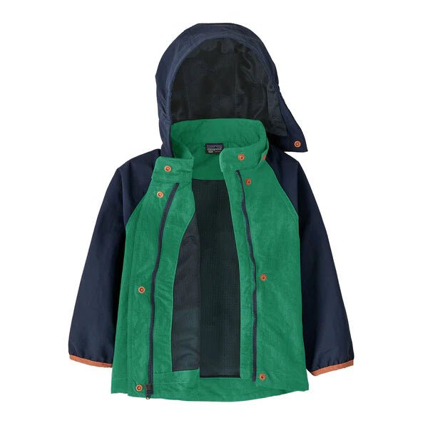 Patagonia Kid Isthmus Anorak - Gather Green - The Mini Branch