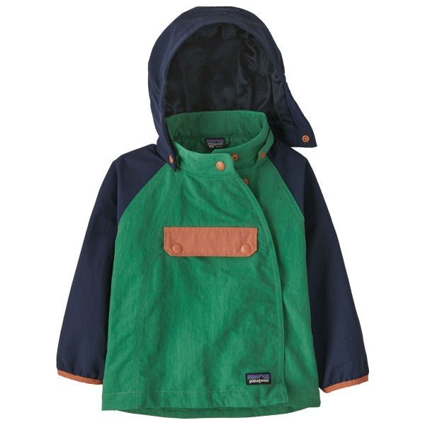 Patagonia Kid Isthmus Anorak - Gather Green - The Mini Branch