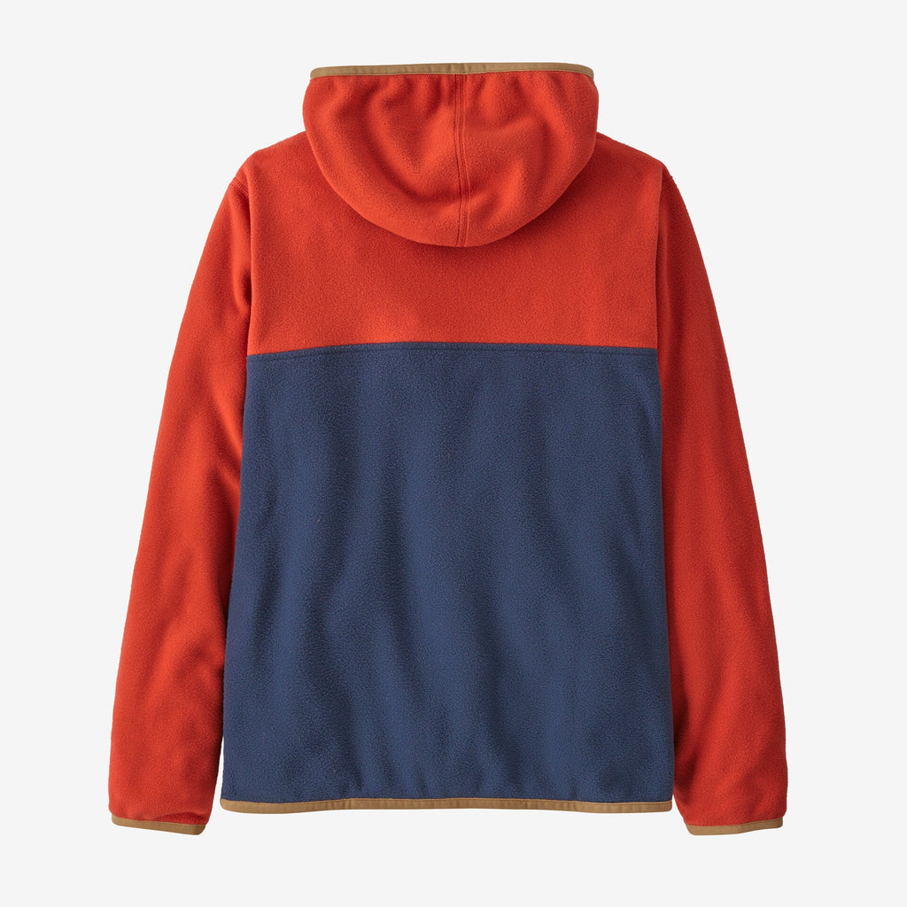 Patagonia Kid's Micro D Snap - T Jacket - New Navy w/Madder Red - The Mini Branch