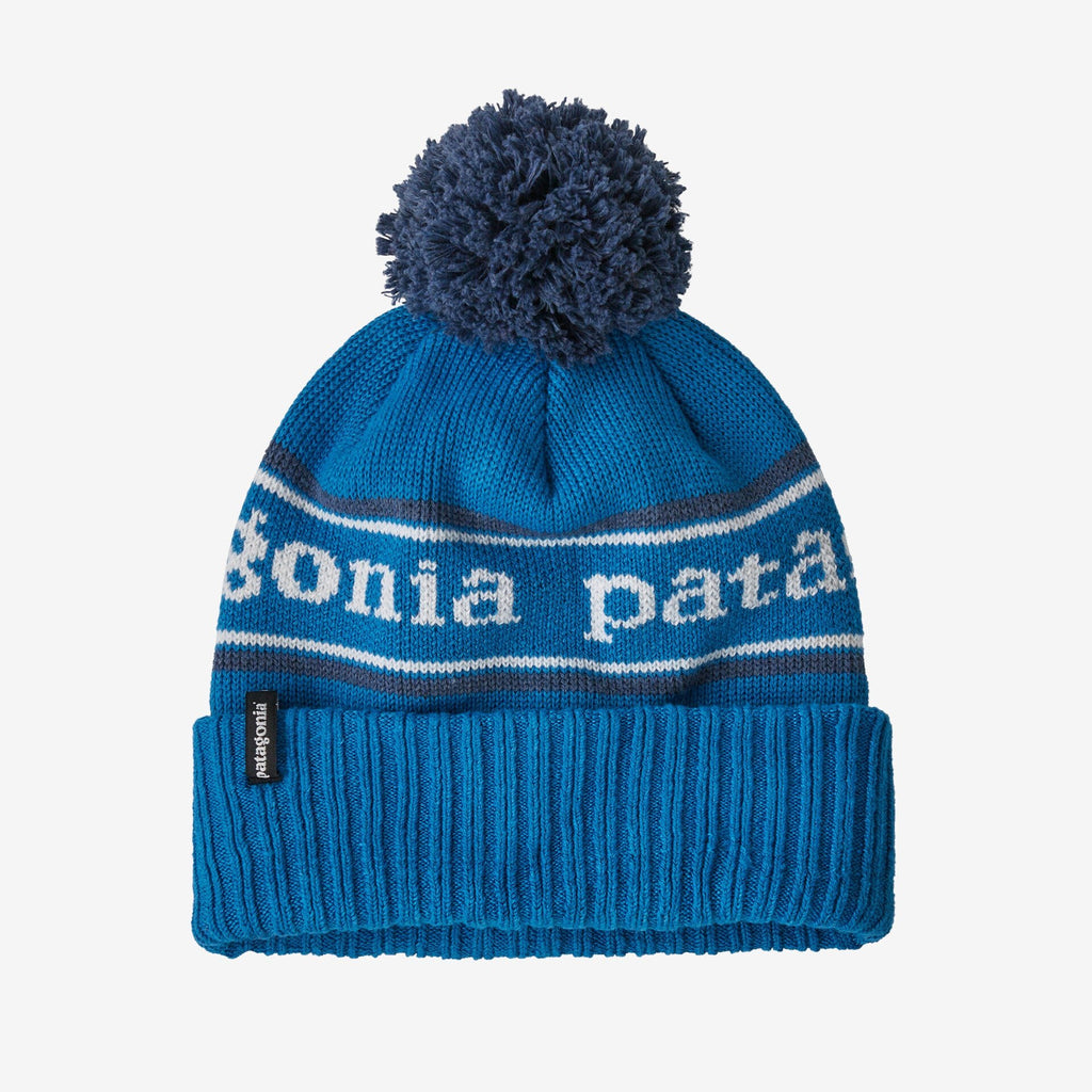 Patagonia Kid's Powder Town Beanie - Park Stripe: Endless Blue - The Mini Branch