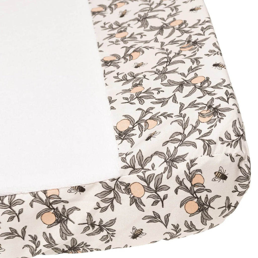 Perlimpinpin Waterproof Change Pad (16x24 inches) - Honeybees by Solange Pilote - The Mini Branch