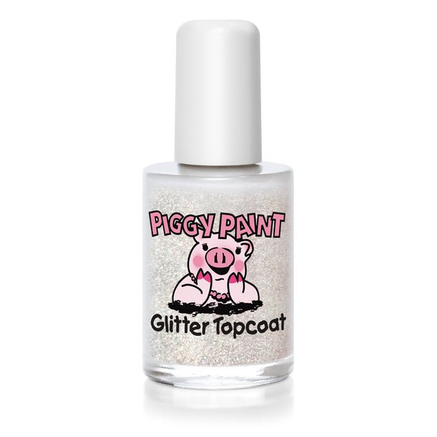 Piggy Paint Nail Polish - Glitter Topcoat - The Mini Branch